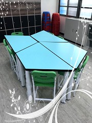 梯形桌